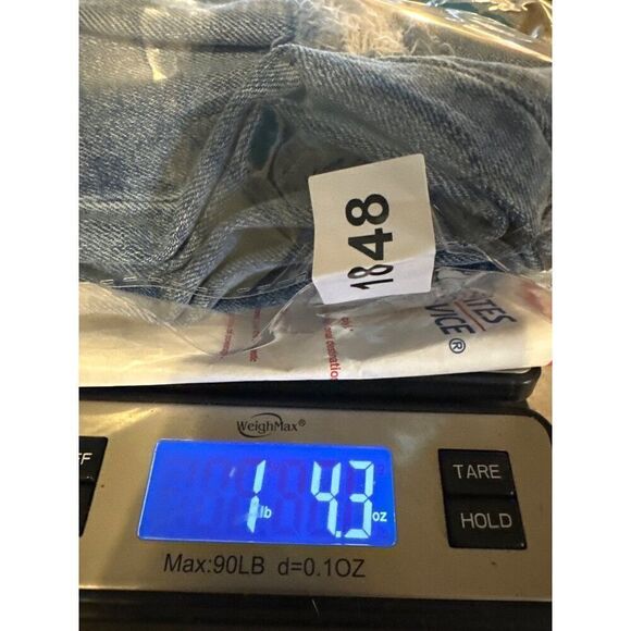 Anthropologie Dear John Valley Blue Mid-Rise Skinny Distressed Jeans  Size 29 - Picture 10 of 10